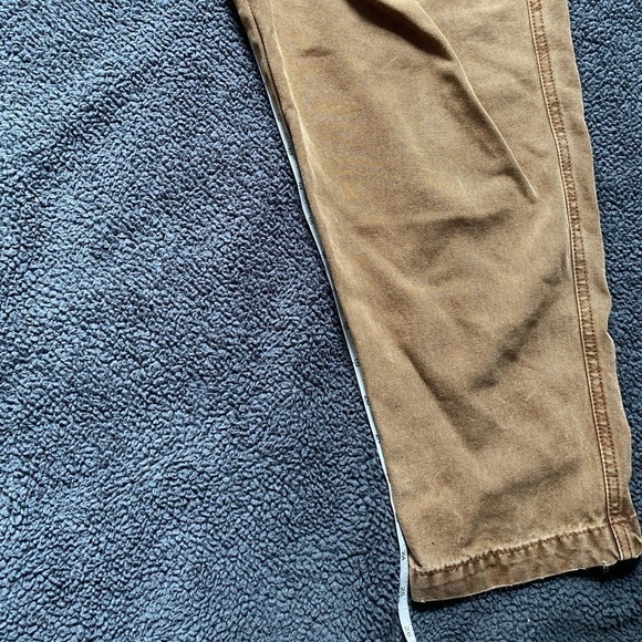 Free People Women's Margate Pleated Trousers Paperbag Waist Pants Brown Size S P - Picture 5 of 6